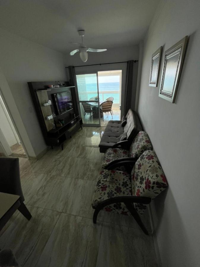 Mongagua Com Vista Para O Mar Pe Na Areia 외부 사진